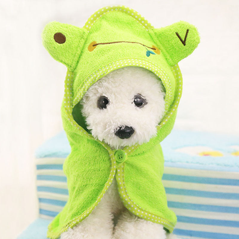 Cute dog towel blanket Teddy bath towel